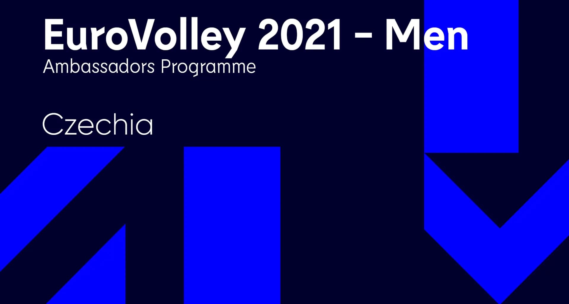 EuroVolley 2021 Men – Ambassadors from Czech Republic