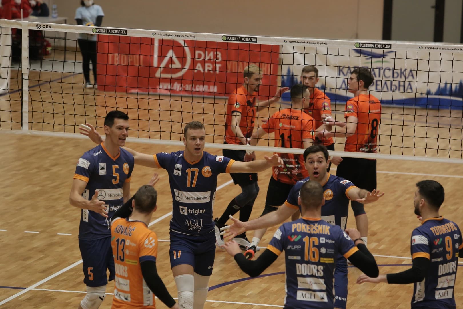 ACH Volley, Waldviertel and Amstetten book CEV Challenge Cup 8th Final tickets; Aich/Dob and Liberec fall short in CEV Cup
