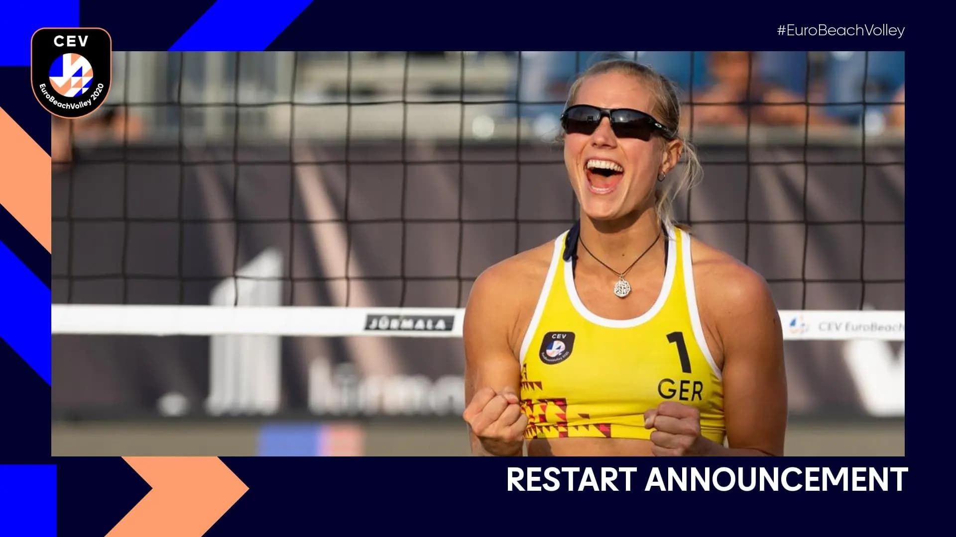 CEV EuroBeachVolley 2020 moved to an alternative location after a storm makes it impossible to play