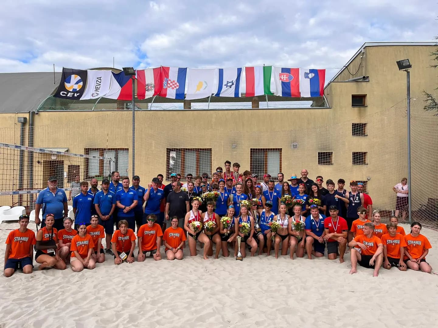 Future Stars Shine Bright at the MEVZA 2023 Beach Volleyball Championship in Prague