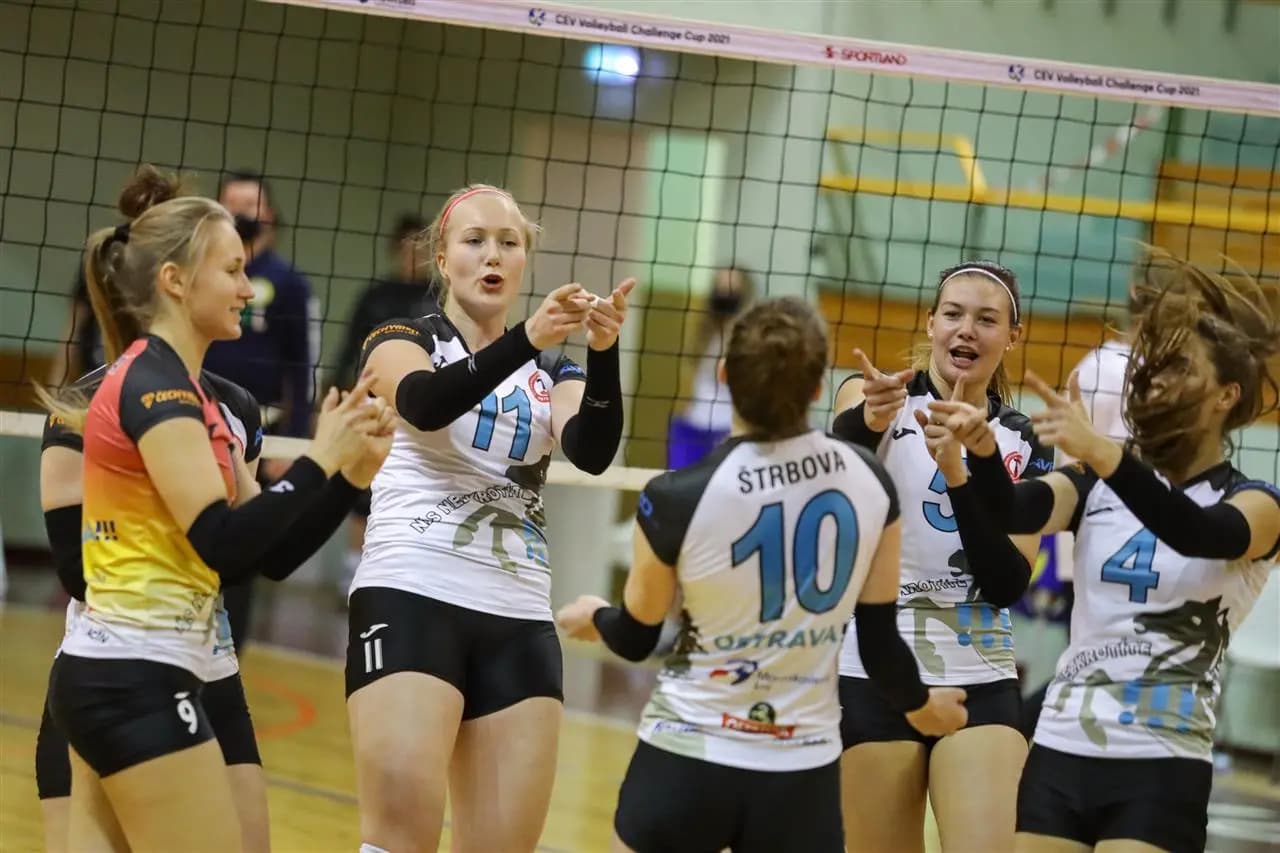TJ OSTRAVA advances to 8th Finals in CEV Challenge Cup