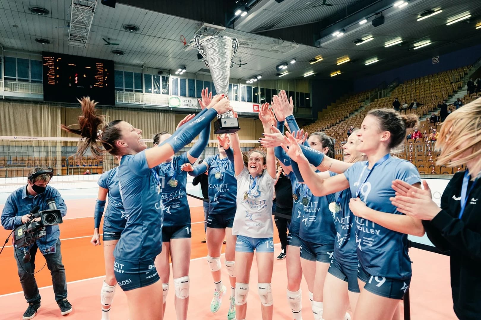 Calcit Volley and ACH Volley claim Slovenian Cup titles