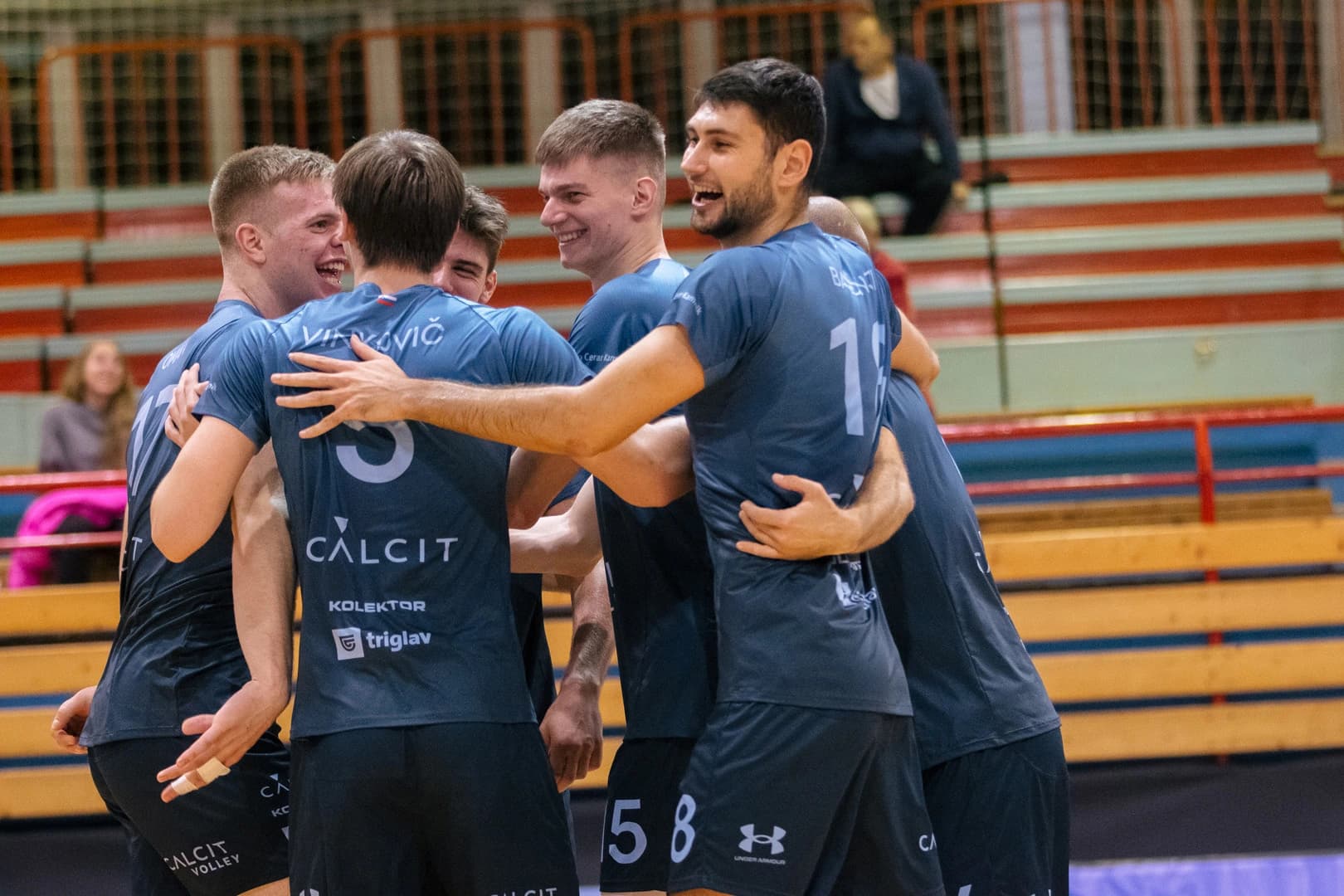 Calcit Volley Clinches Decisive 3-0 Win Over Amstetten in MEVZA League Opener