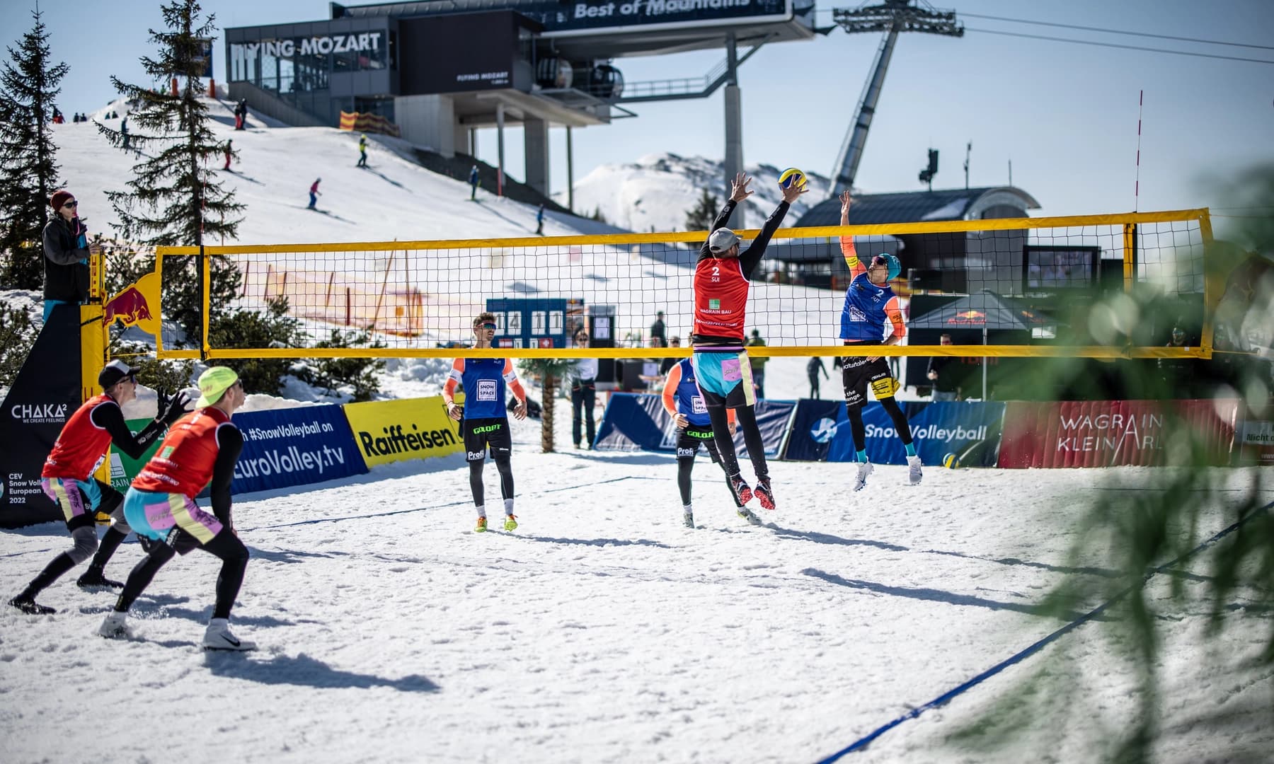 Snow Volleyball returns home with final European Tour stop in Wagrain