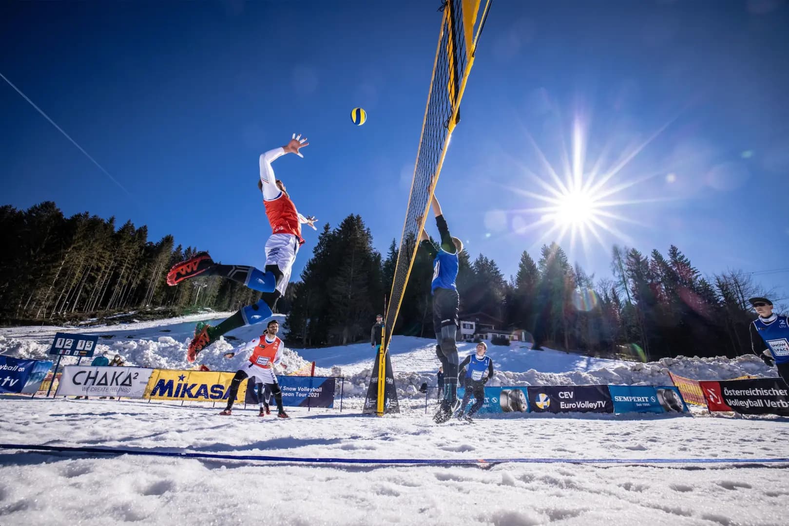 Austrian nationals to account for third weekend of Snow Volleyball action in Wagrain!