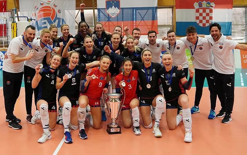 Vasas Óbuda BUDAPEST claim maiden women’s MEVZA League title