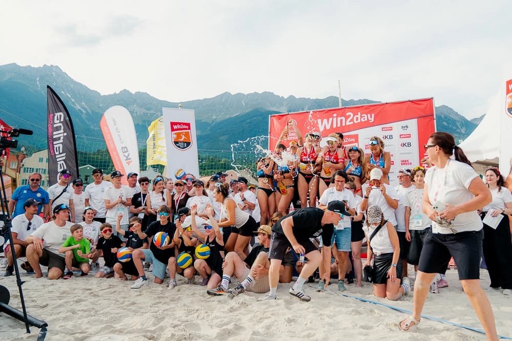 Double victory for Austria at the Innsbruck BeachEvent: Berger/Hohenauer and Grössig/Trummer win gold