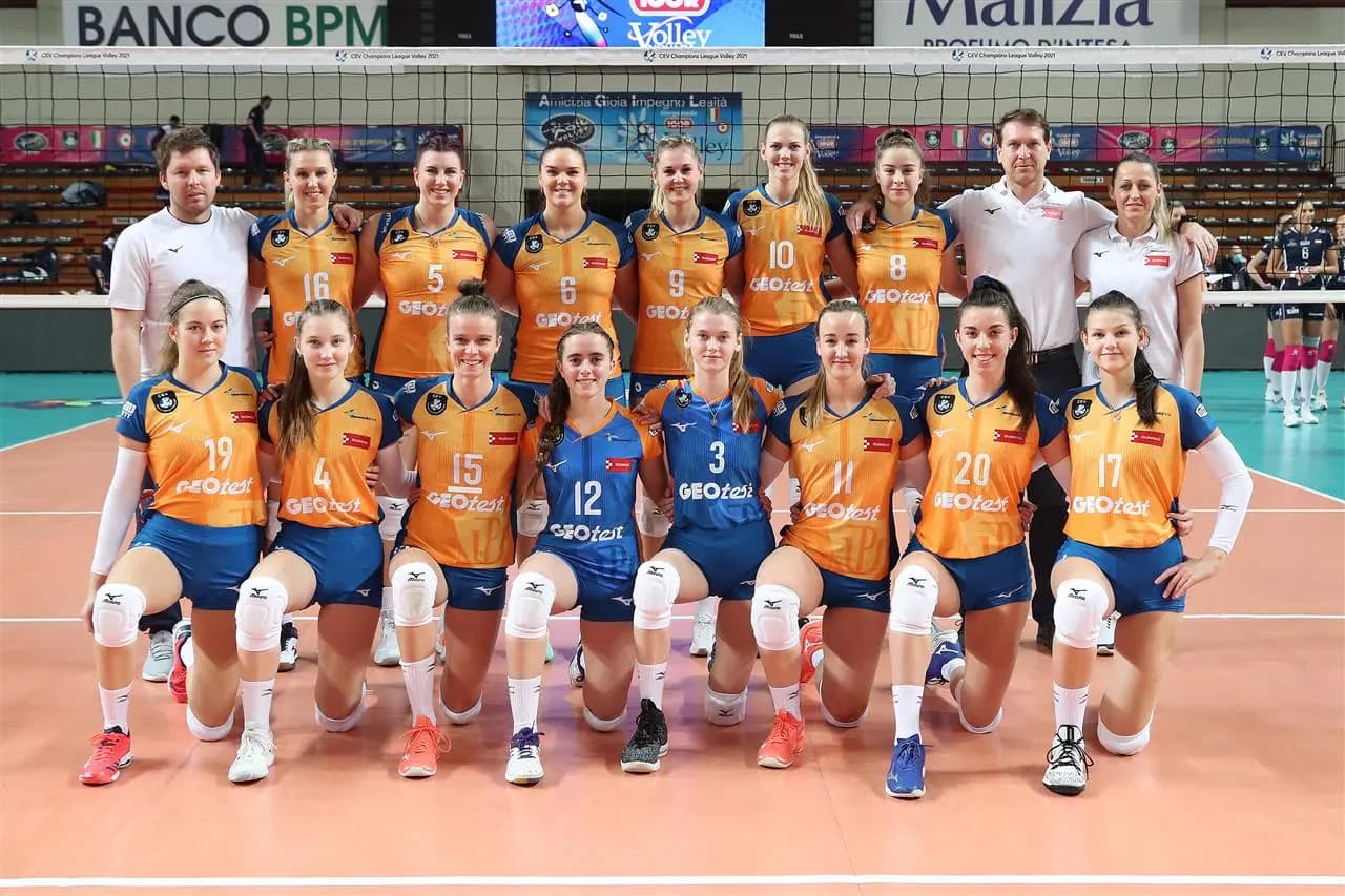 Olomouc gains important experience in Pool E of CEV Champions League