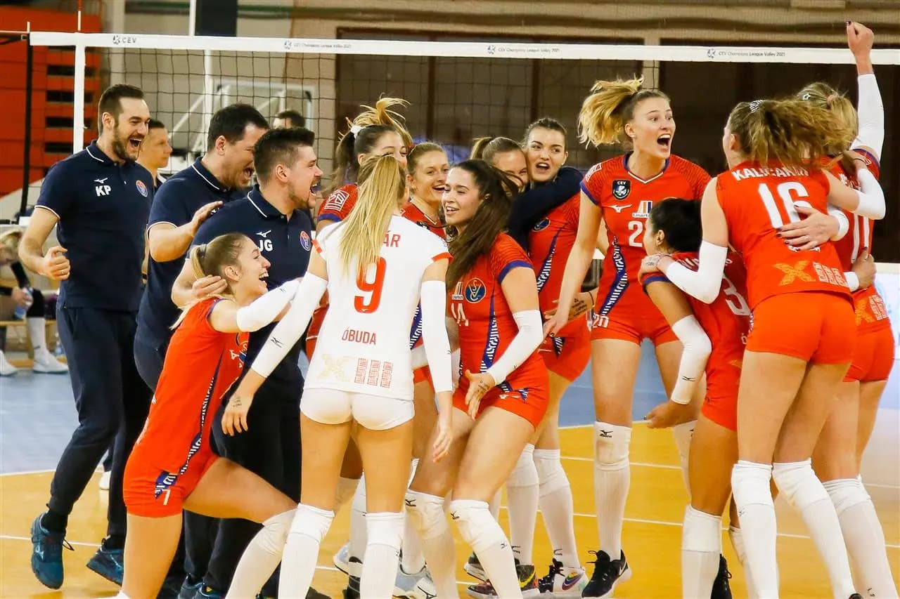 Vasas Obuda Budapest with a comeback win to play for the CEV Cup semi-final