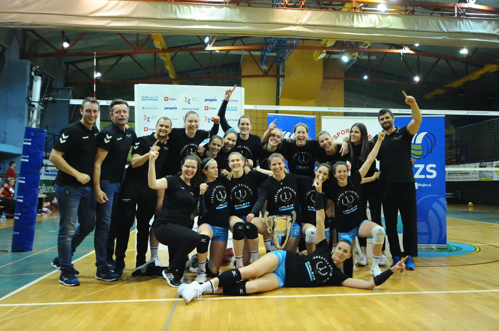 Calcit Volley KAMNIK claims fifth national championship title