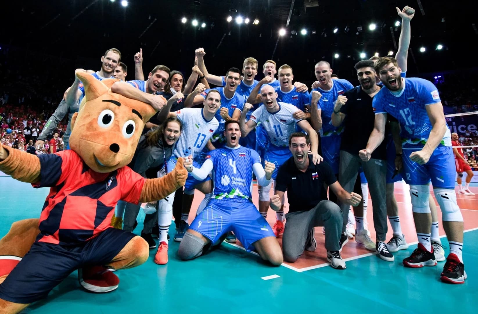Slovenia wins its third EuroVolley silver