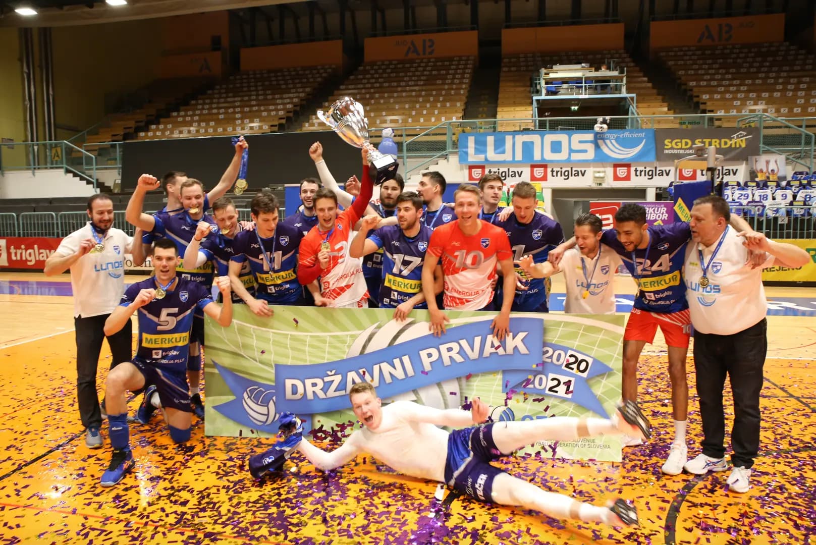 Merkur Maribor end ACH Volley Ljubljana’s 16-Year dominance & claim first title since the 1992-93 season