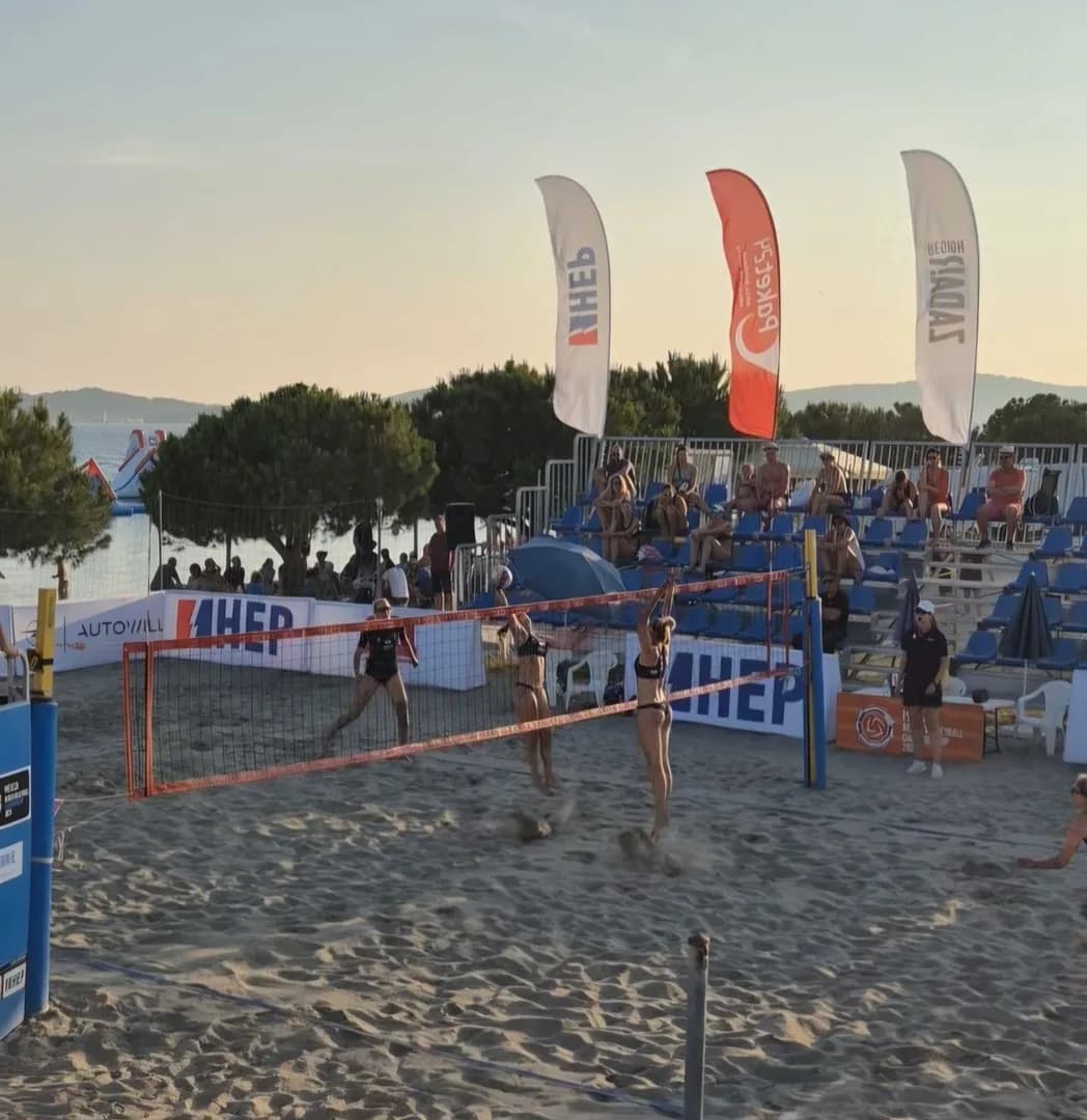 High-Level Action and Quarterfinal Drama on Day 2 of MEVZA Beach Volleyball in Bibinje