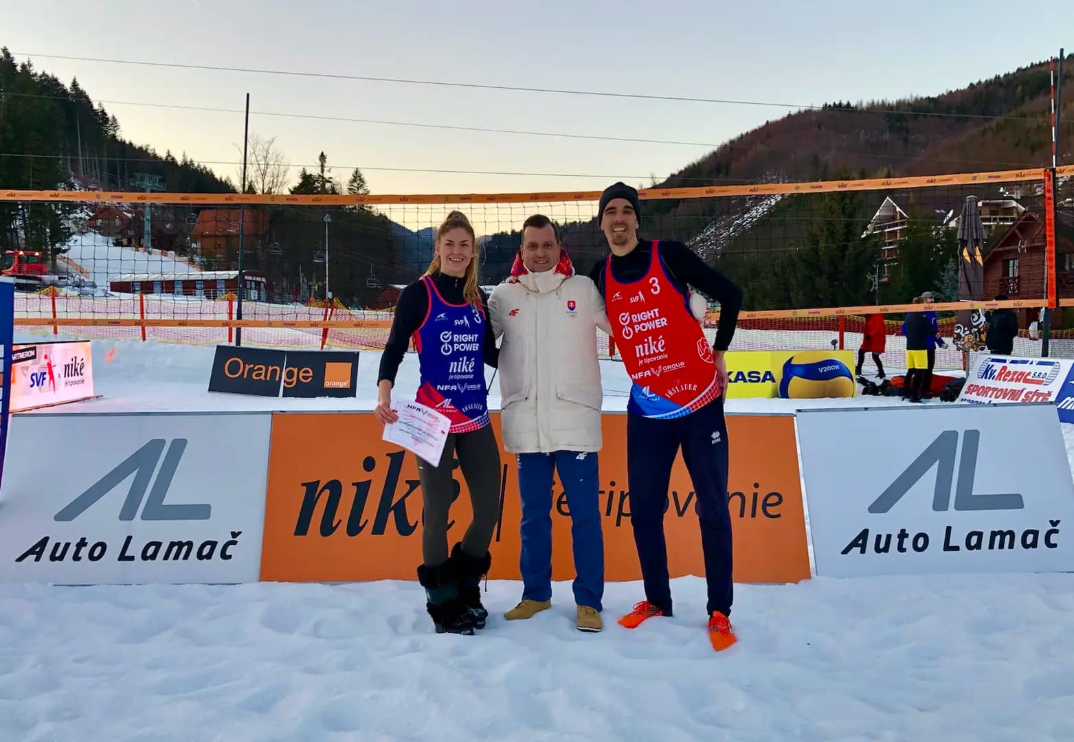 The Snow Volleyball national championships of Slovakia
