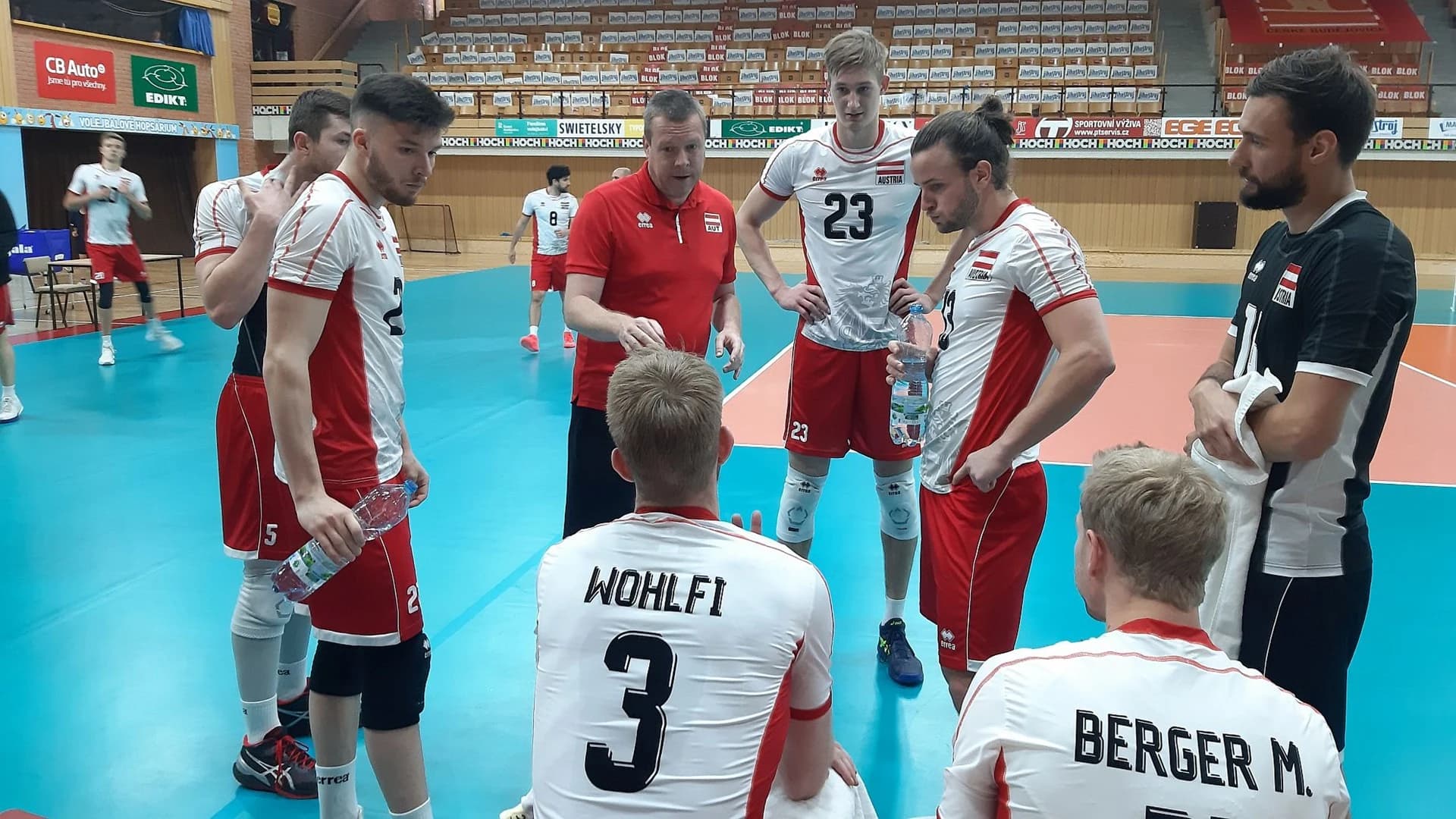 Team Austria feel ready for Silver League after friendlies with EuroVolley co-hosts