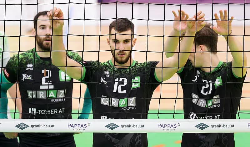 UVC Graz end MEVZA League campaign with very first win