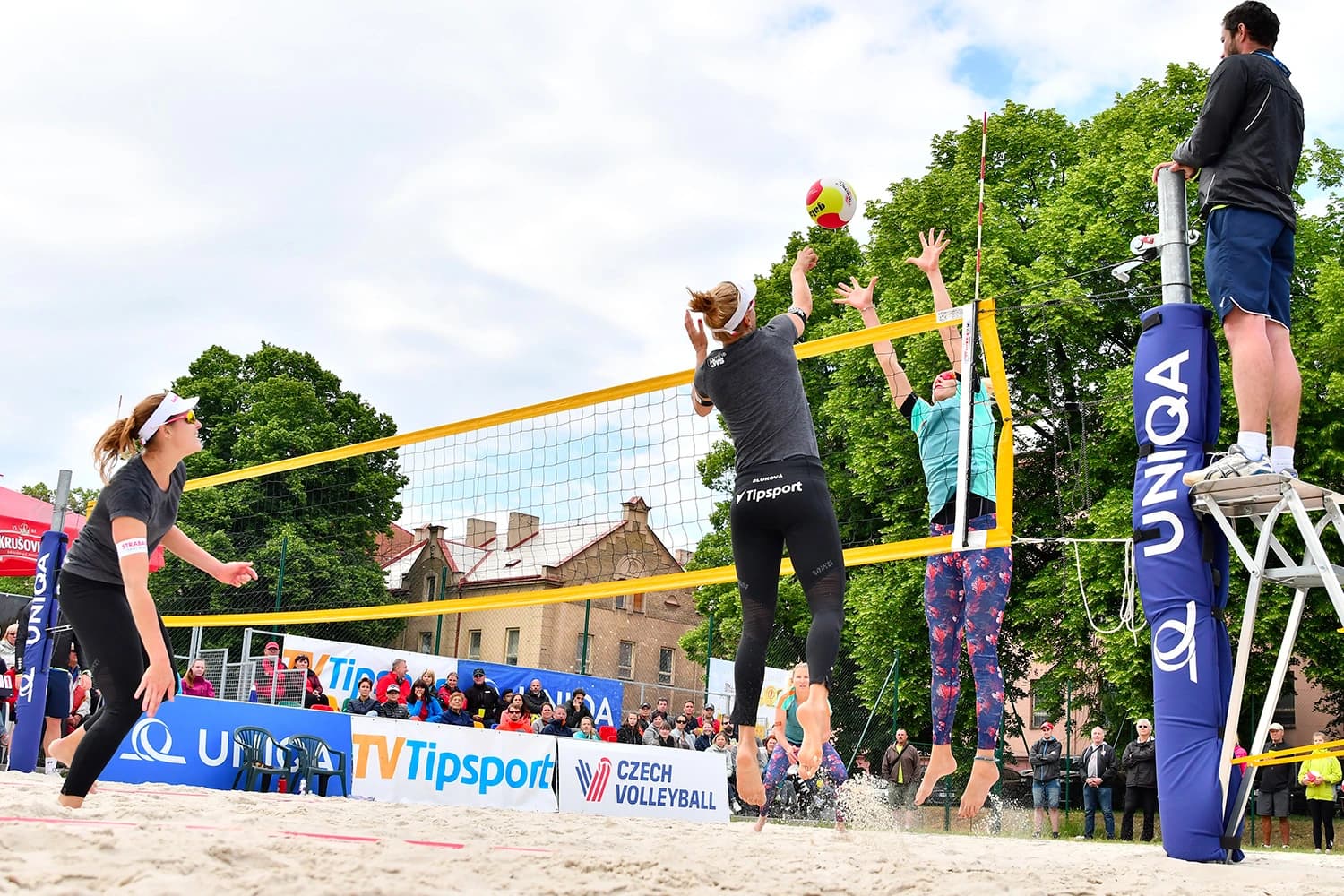 Beach Volleyball players return to action in Czech Republic