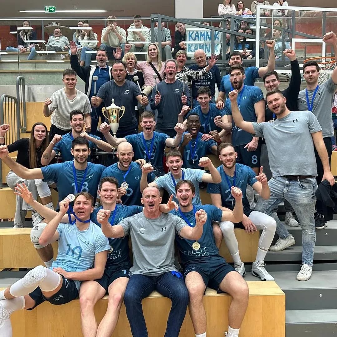 OK Calcit KAMNIK Clinches Men’s MEVZA Title in Thrilling Final Showdown