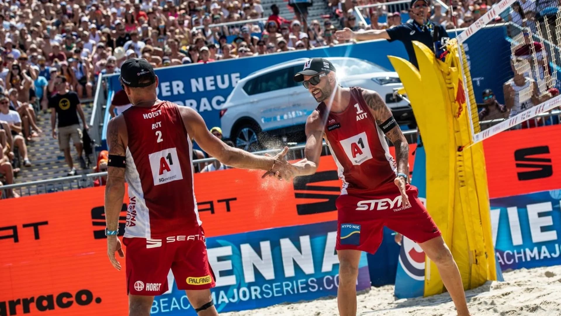 The A1 CEV Beach Volleyball European Championships Vienna 2021 presented by Swatch will be the last appearance of the legendary duo Doppler and Horst as a team