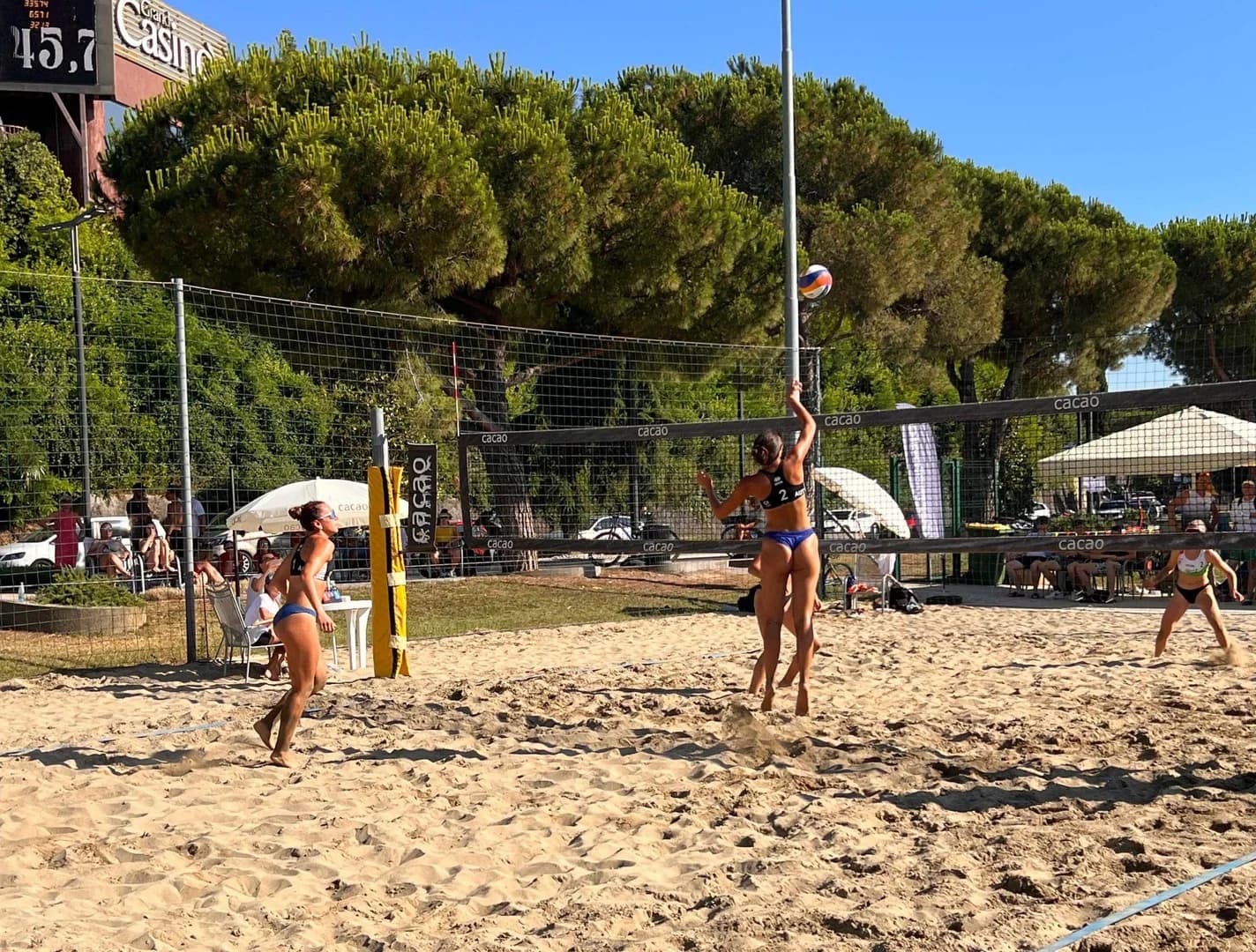 Day 1 of CEV U18 Beach Volleyball Qualifier in Portorož: Young Talents Shine in Pool Battles and Knockouts
