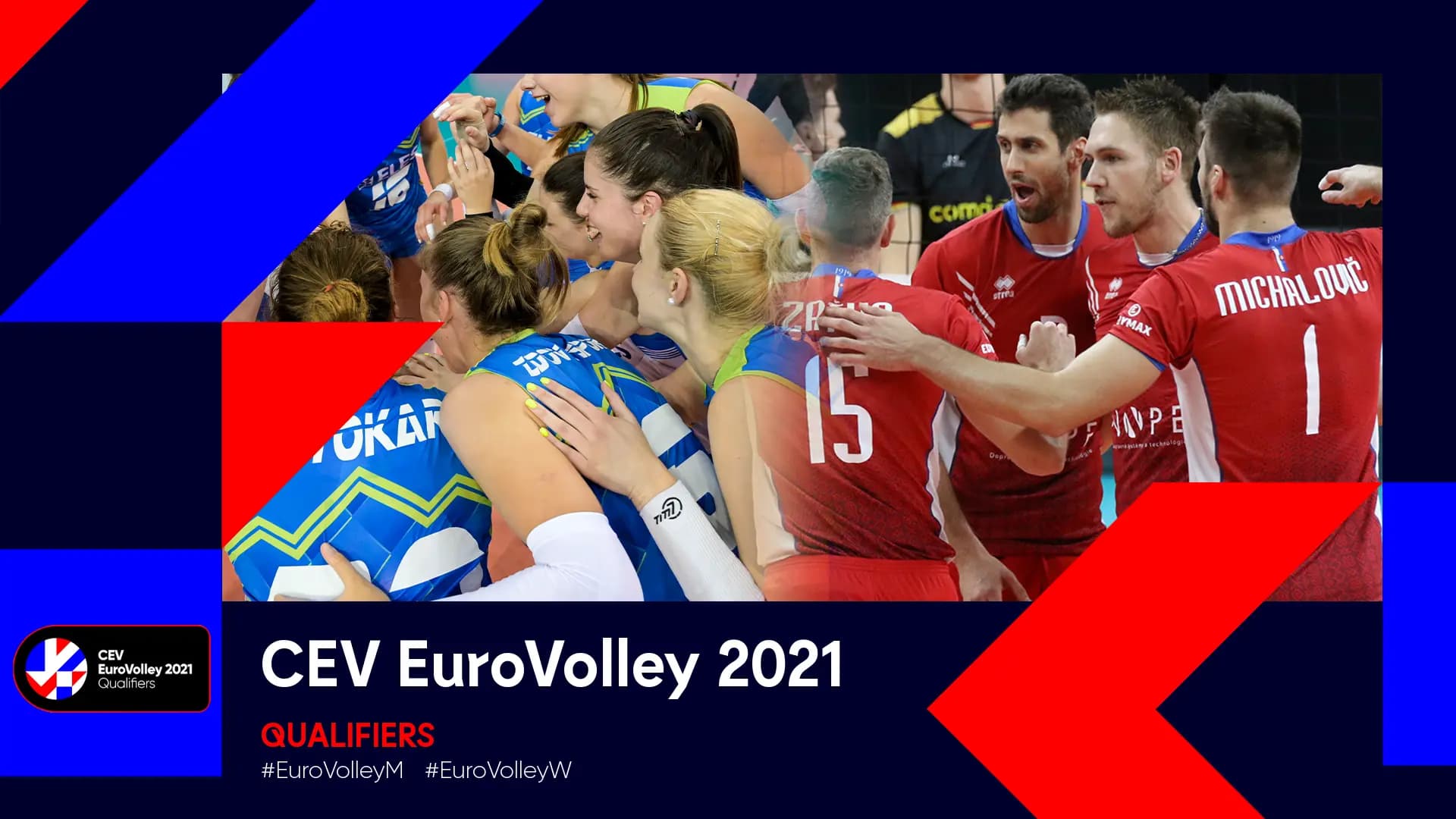 MEVZA National Teams in the CEV EuroVolley 2021 Women Qualifiers