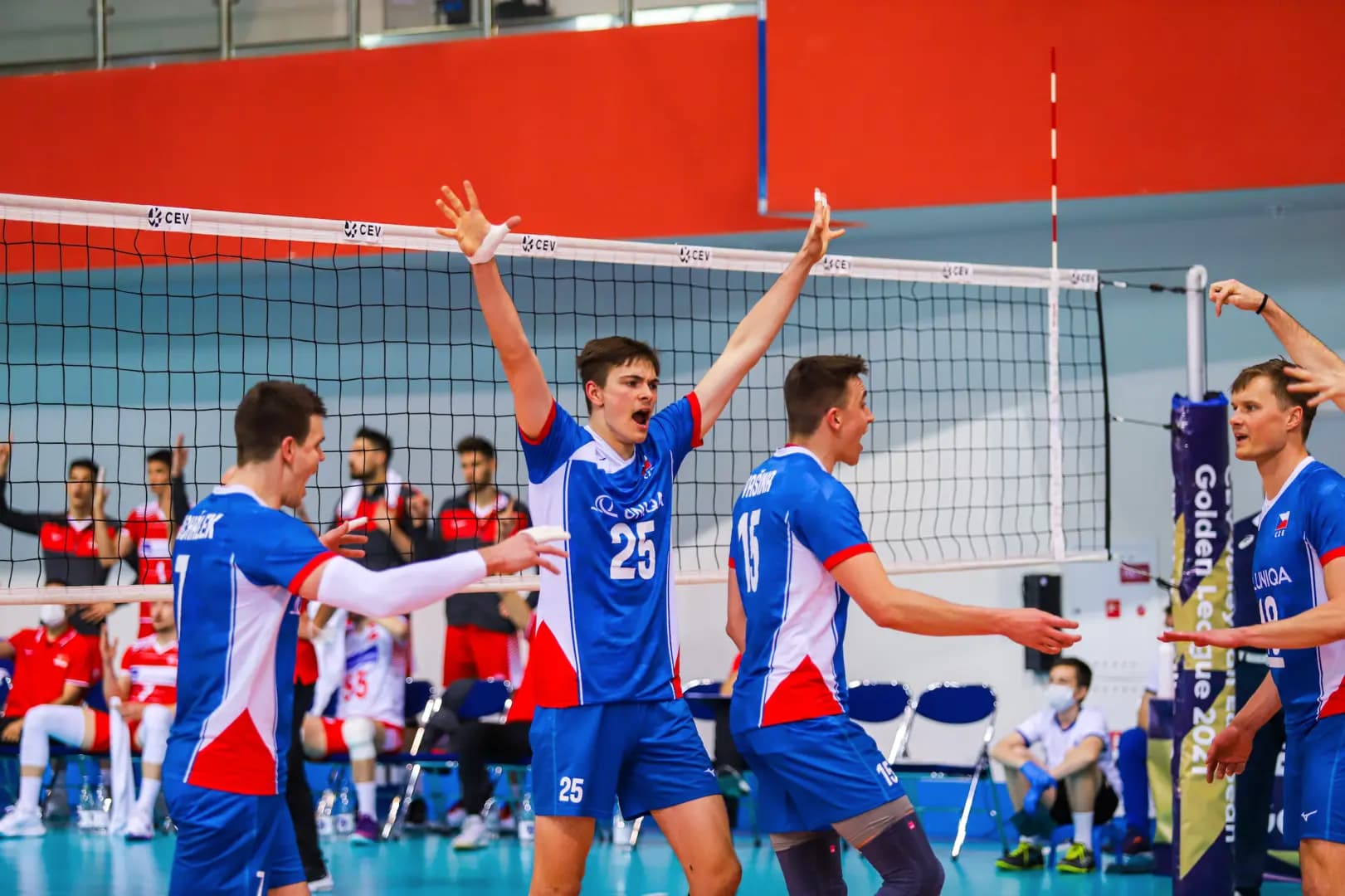 Czech Republic begins the Men’s Golden EuroLeague with a loss to Turkey