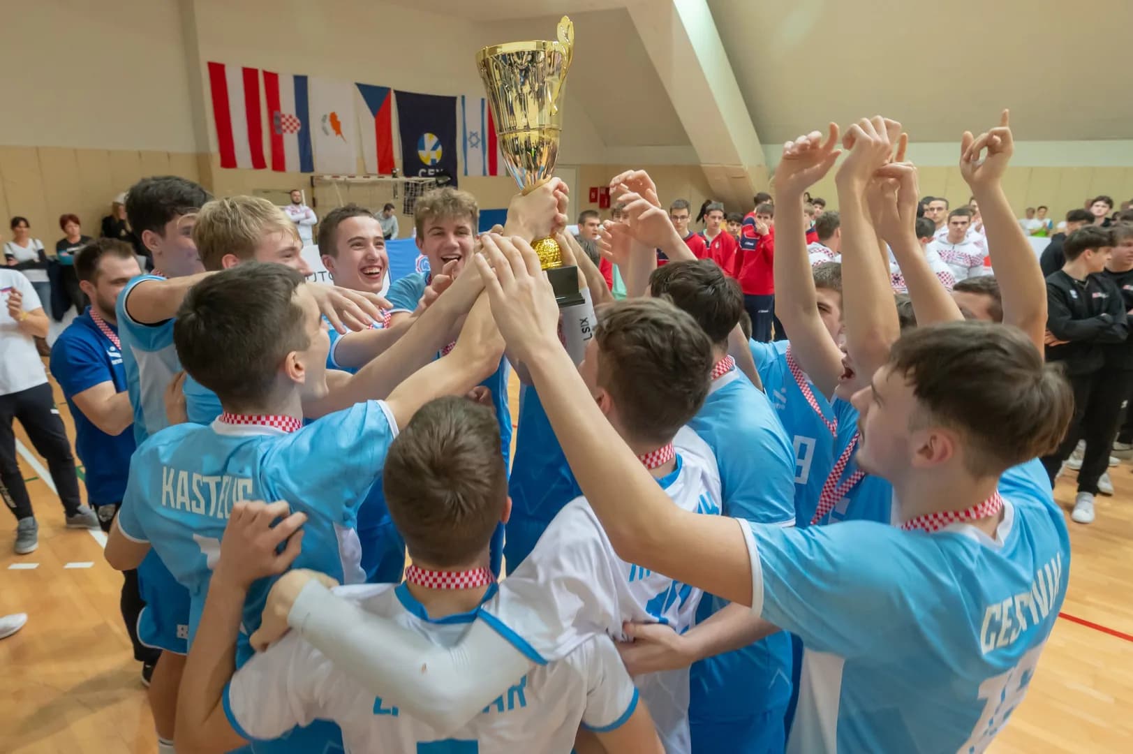 Slovenia Triumphs at MEVZA U18 Men’s Tournament, Secures Spot in European Championship