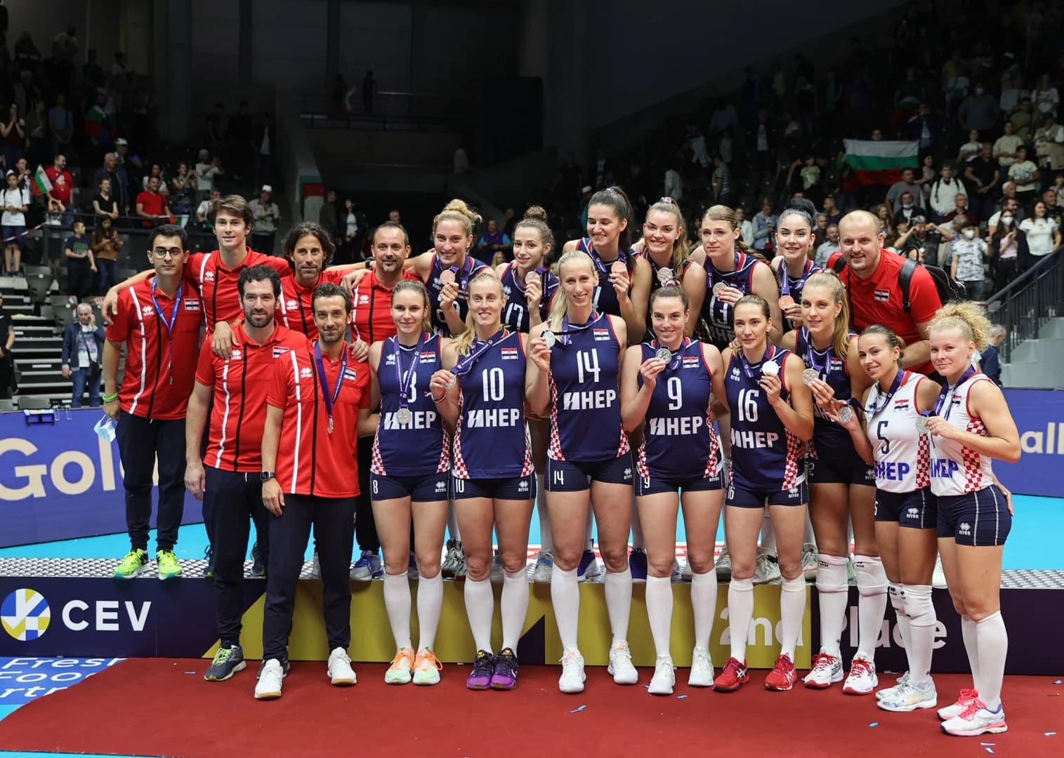 Croatia wins silver in the new #EuroLeagueW