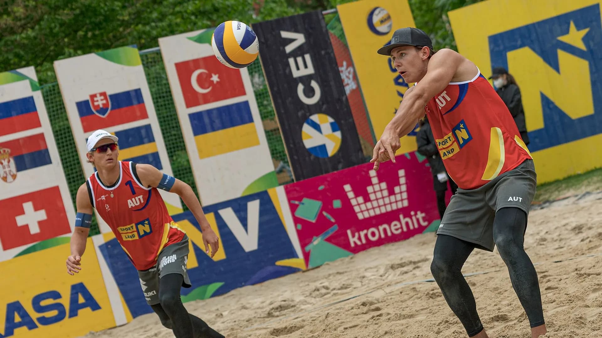 Team Austria takes many positives from second day of action at U22 EuroBeachVolley