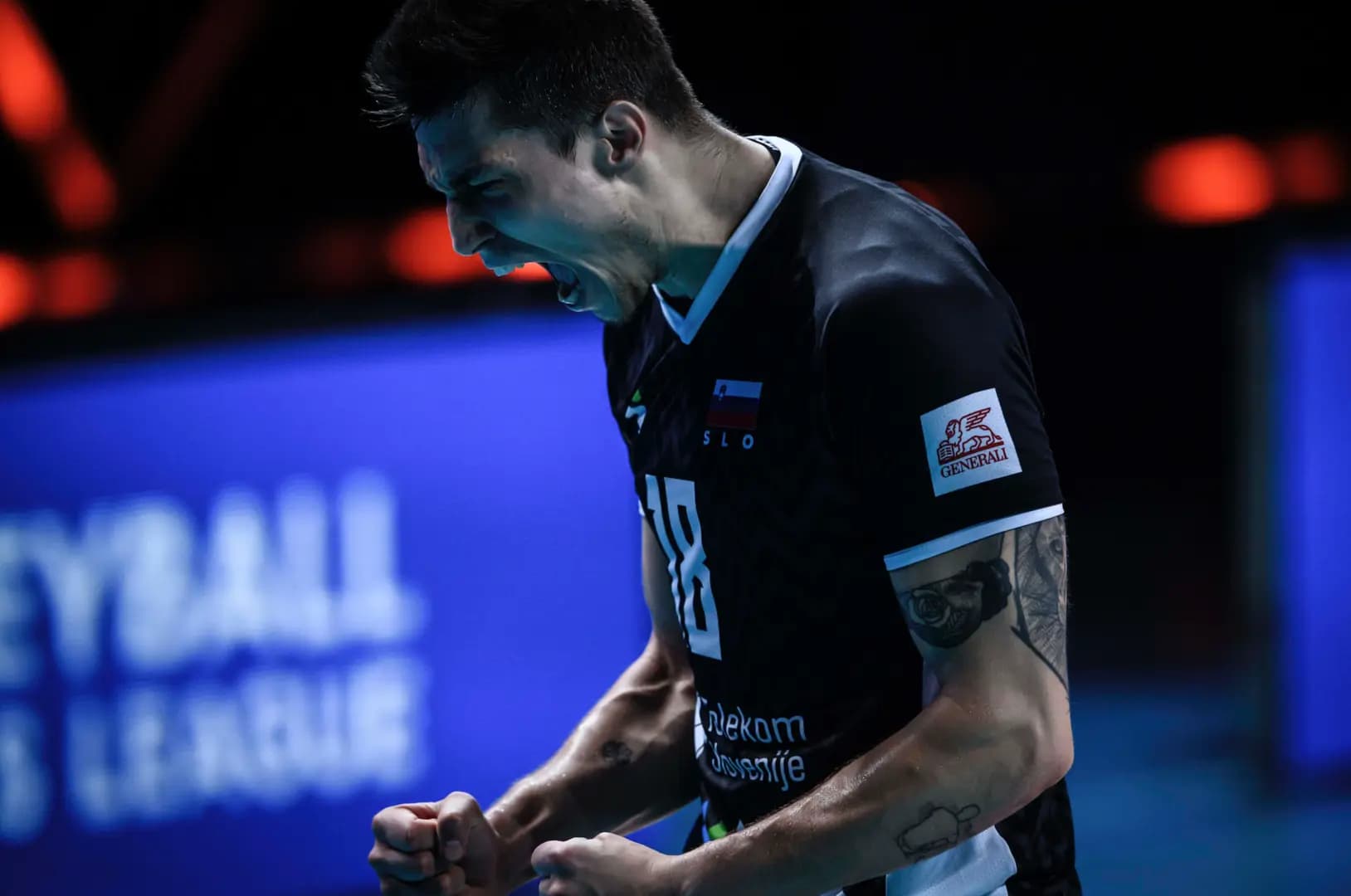 Slovenia in chase of VNL leader Brazil; Cebulj blasts record 32 points against Russia