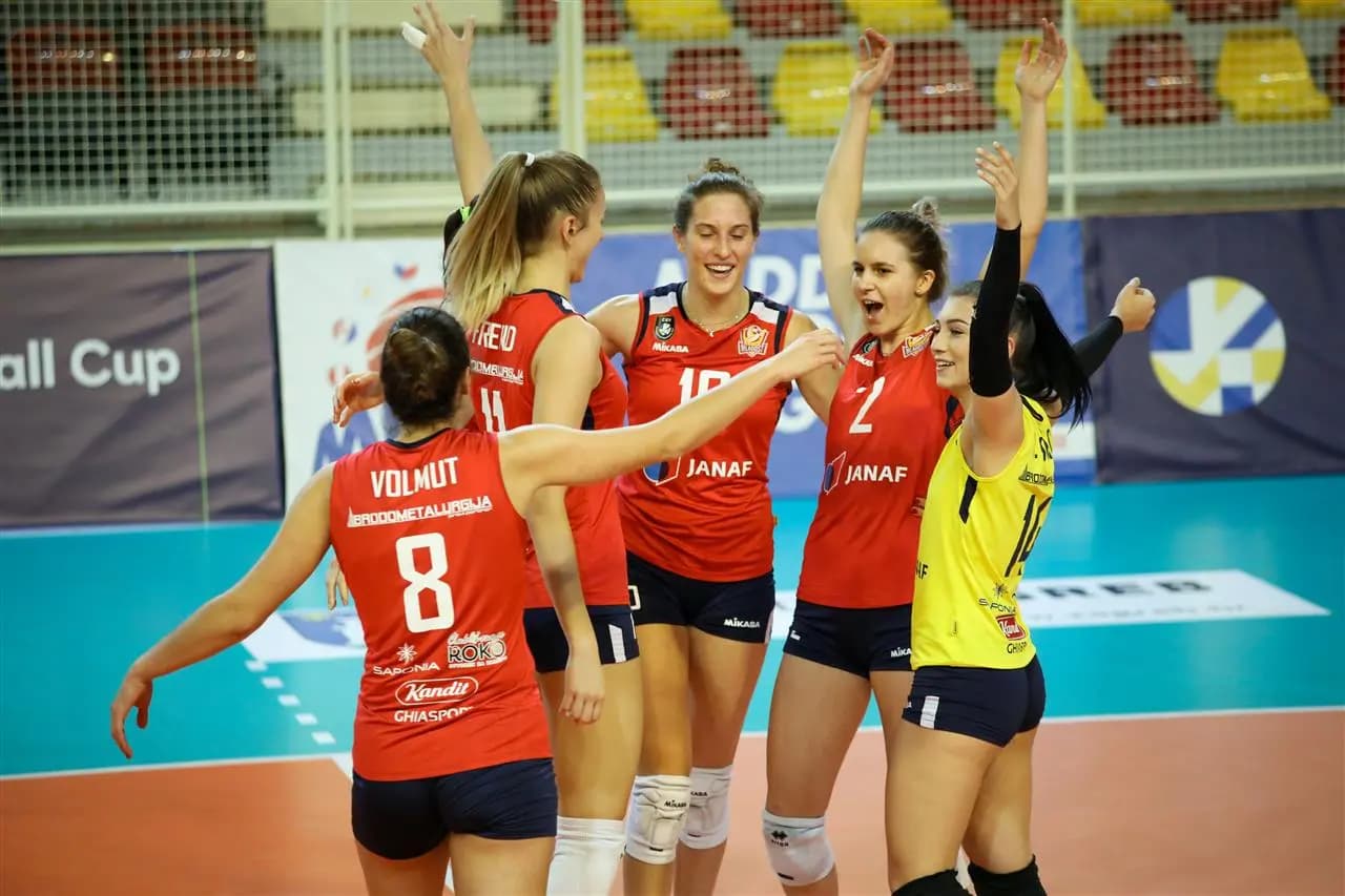Mladost ZAGREB (W) reach CEV Cup 8th Finals
