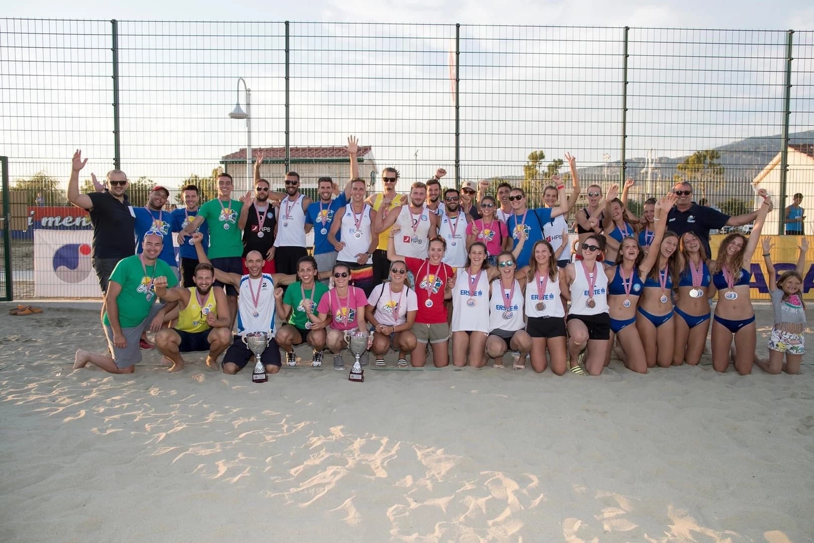 Teams Siget and Opatija crowned Croatian Beach Volleyball champions