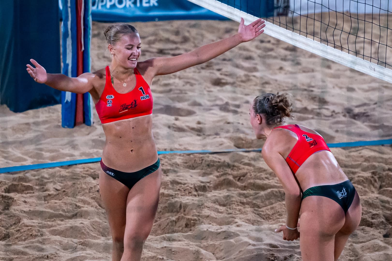 MEVZA Beach Volleyball U18/U20 Championship continues to shine in Limassol