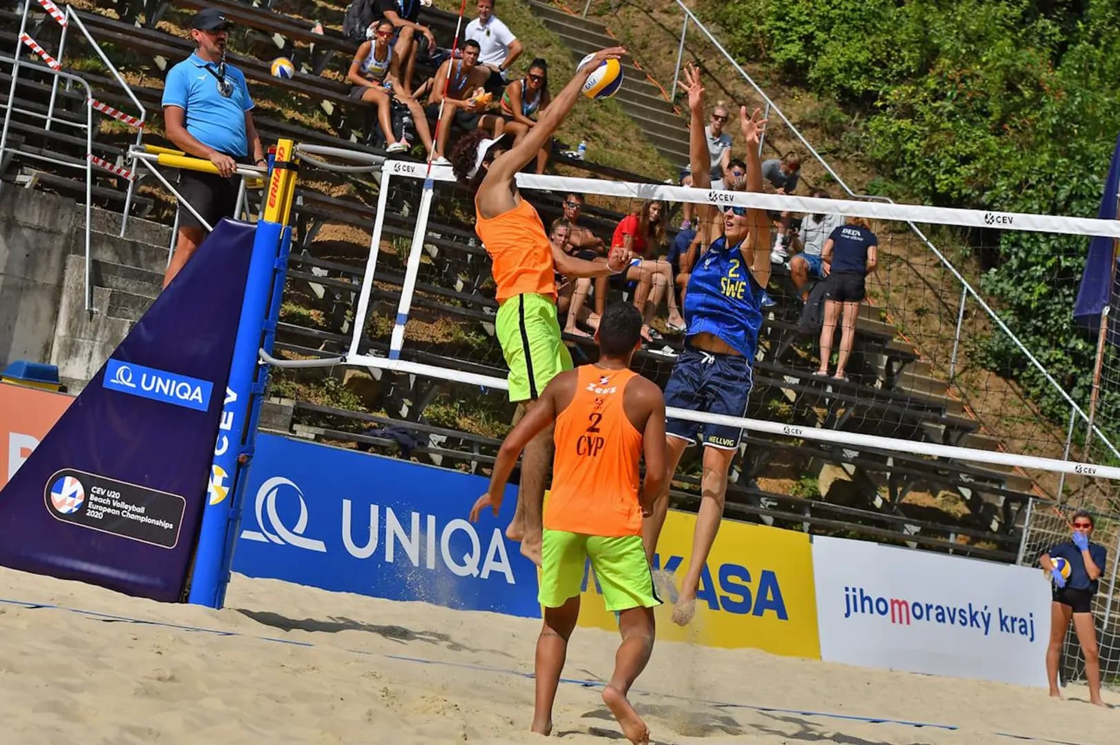 Cyprus with a historic 4th place at #EuroBeachVolleyU20