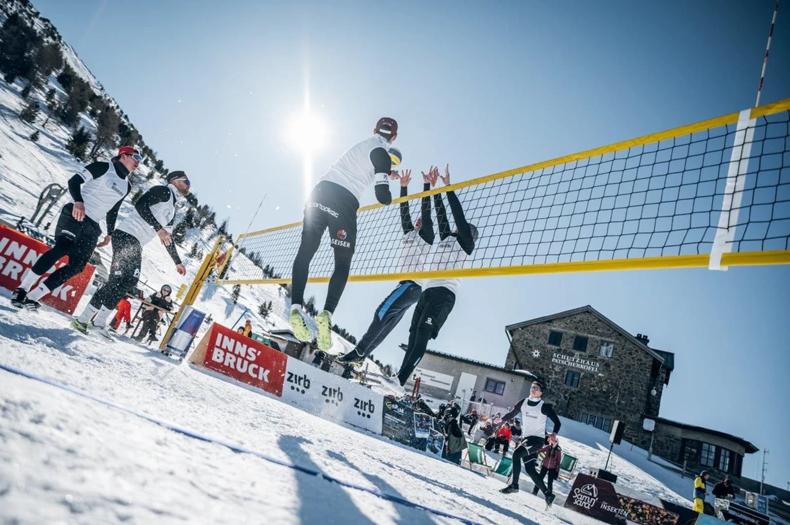 Successful premiere for Austrian Snow Volleyball Tour at iconic Patscherkofel