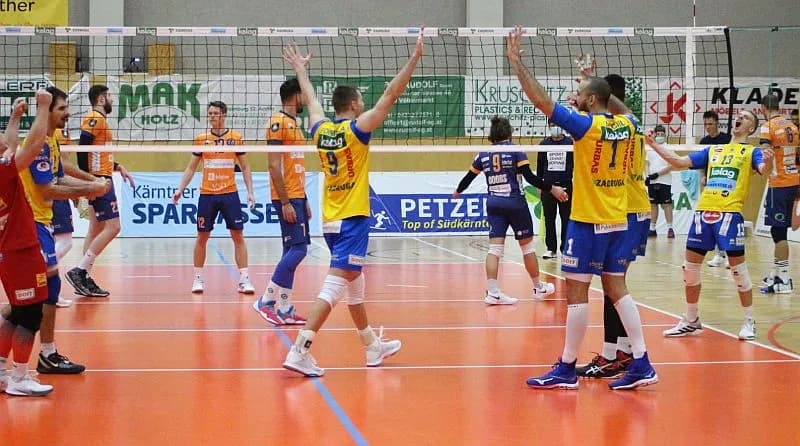 MEVZA League: Zadruga AICH/DOB upset defending champions ACH Volley LJUBLJANA