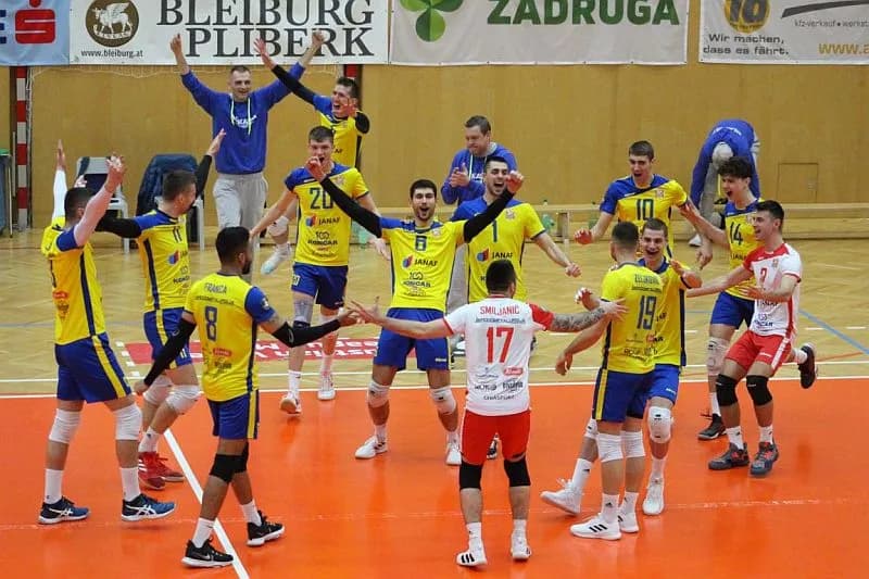 ACH Volley LJUBLJANA and Mladost ZAGREB to battle for MEVZA League crown