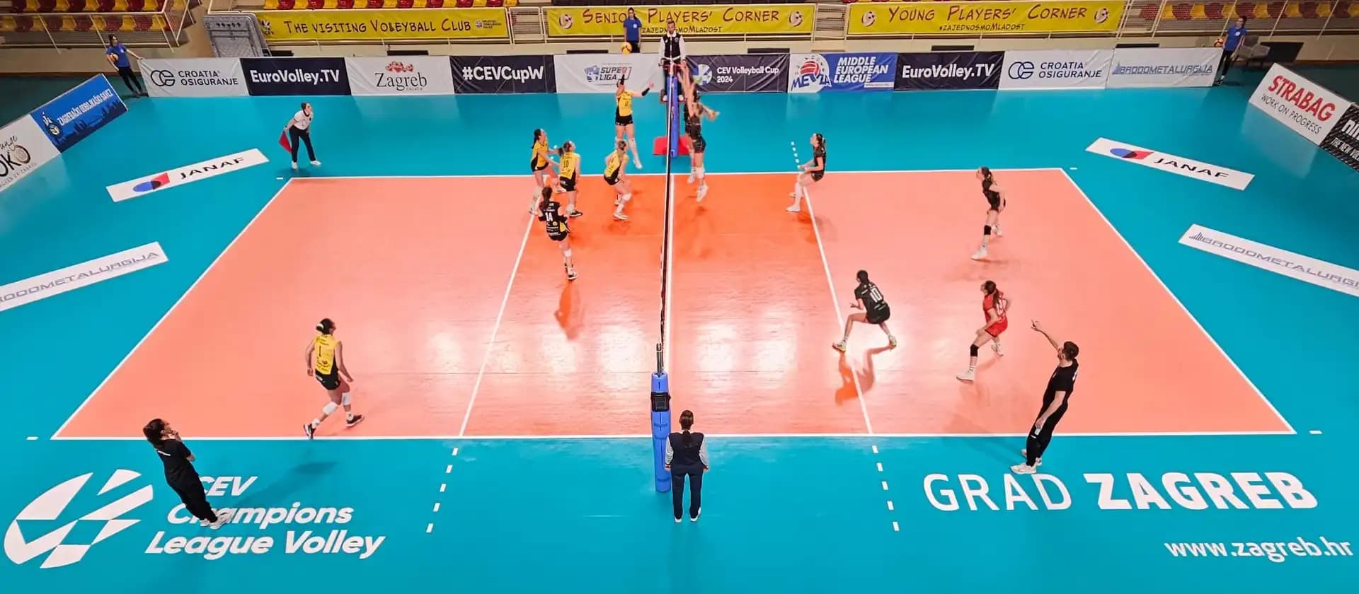 Mladost Dominates in MEVZA League Finale Against Linz