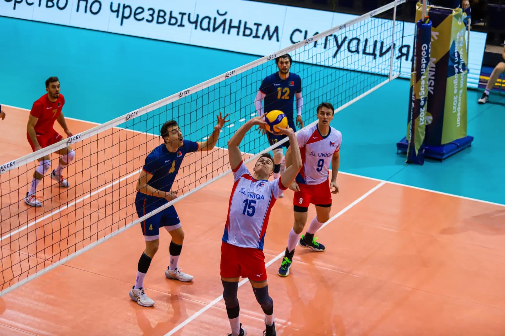 Czech Republic plays a thrilling five-set match in #EuroLeagueM