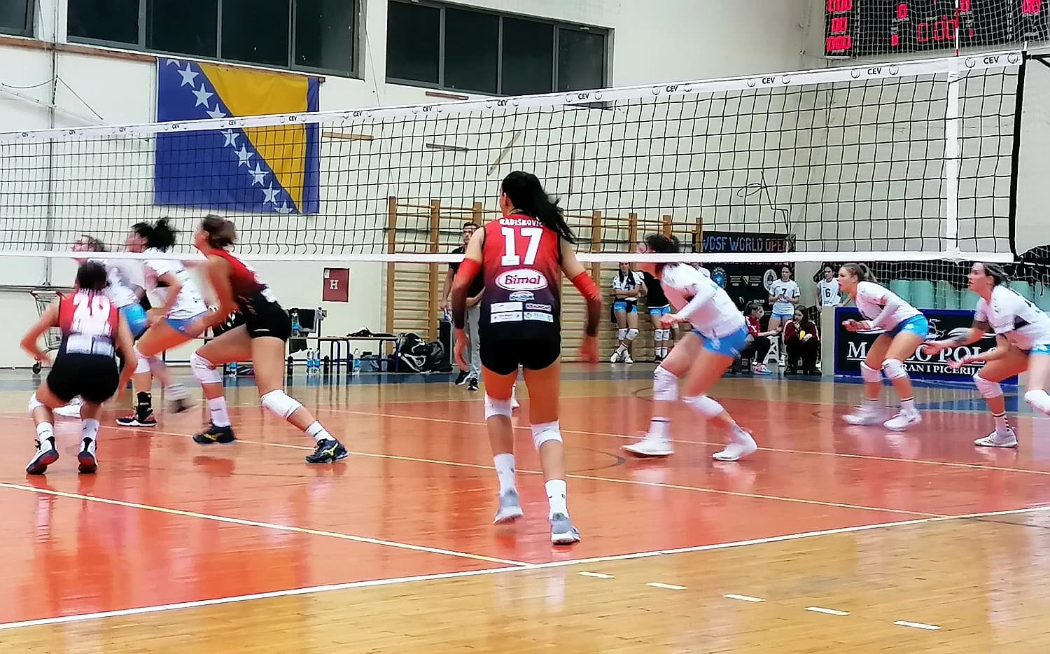 Slovenian teams succeed in third round of women’s MEVZA League