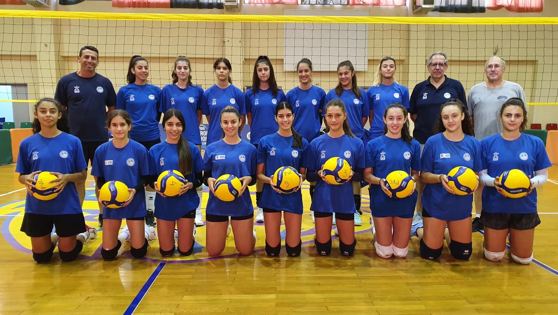 Team Cyprus enjoy camp in Greece in preparation for #EuroVolleyU17W qualifiers
