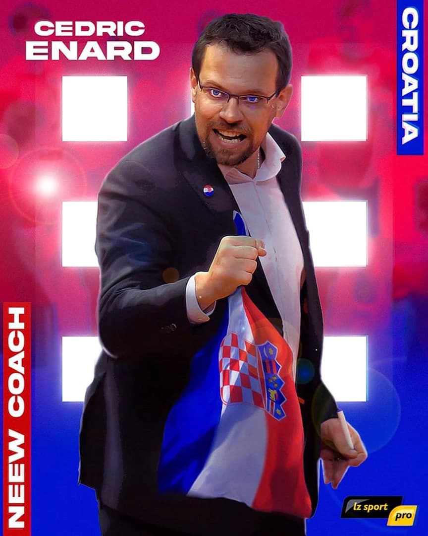 Croatia appoint Cédric Énard as head coach of men’s national team