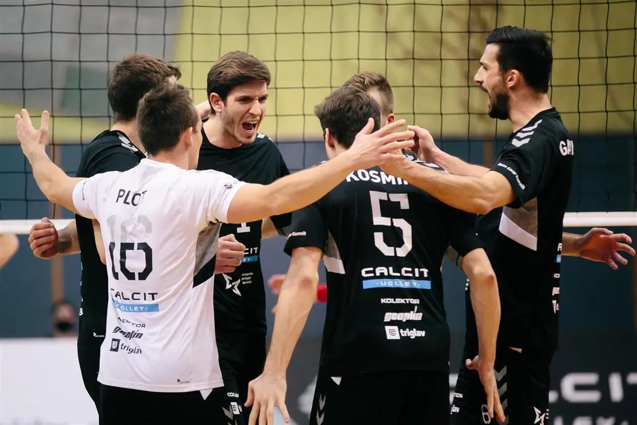 Calcit Volley KAMNIK the underdogs as CEV Challenge Cup resumes in Milano