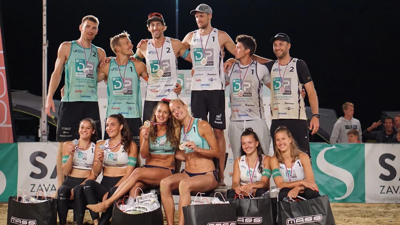 Slovenia crowns Beach Volleyball champions in lead-up to upcoming 1-Star event