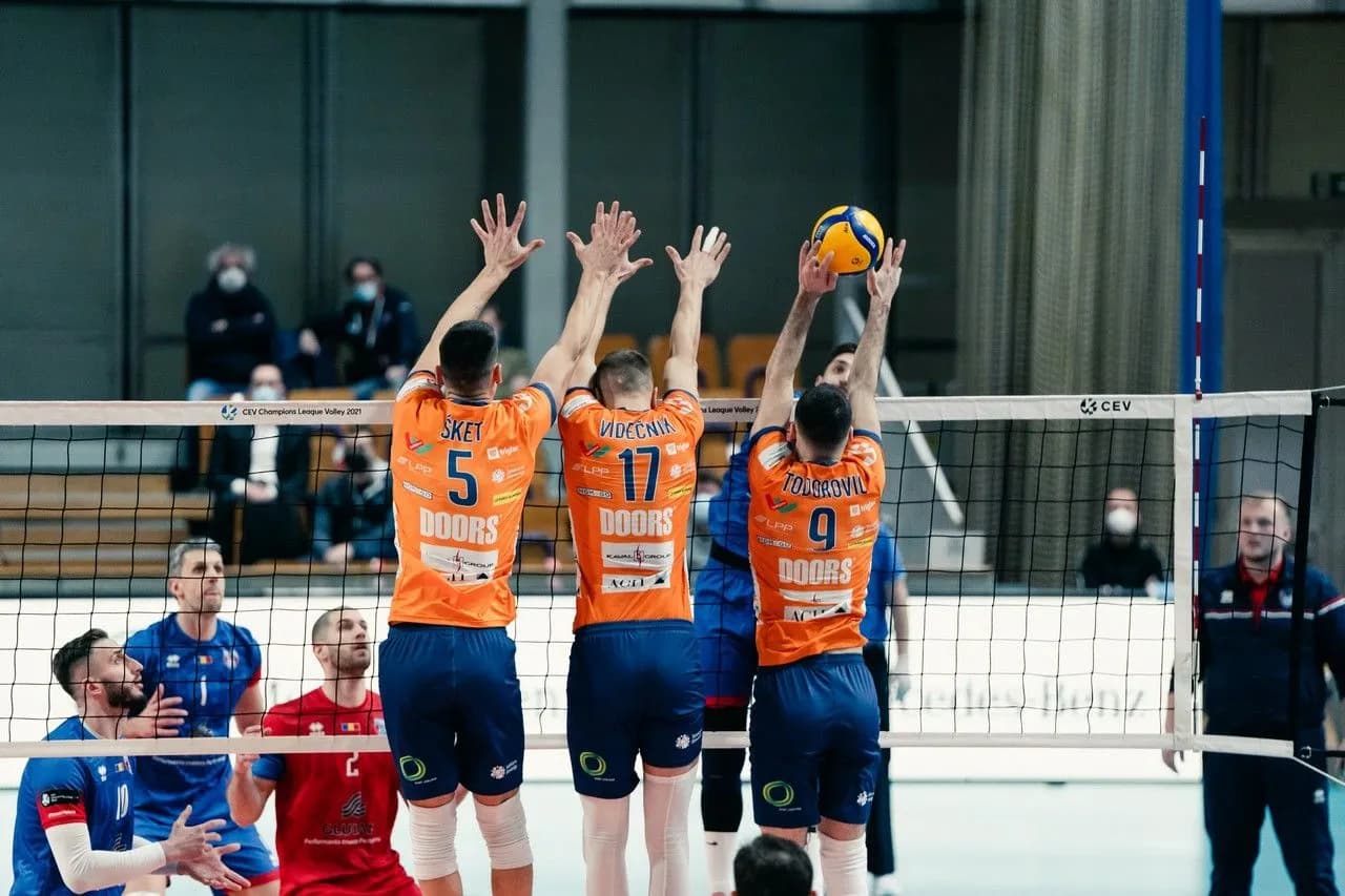 ACH Volley Ljubljana advances to the quarterfinals of the CEV Challenge Cup