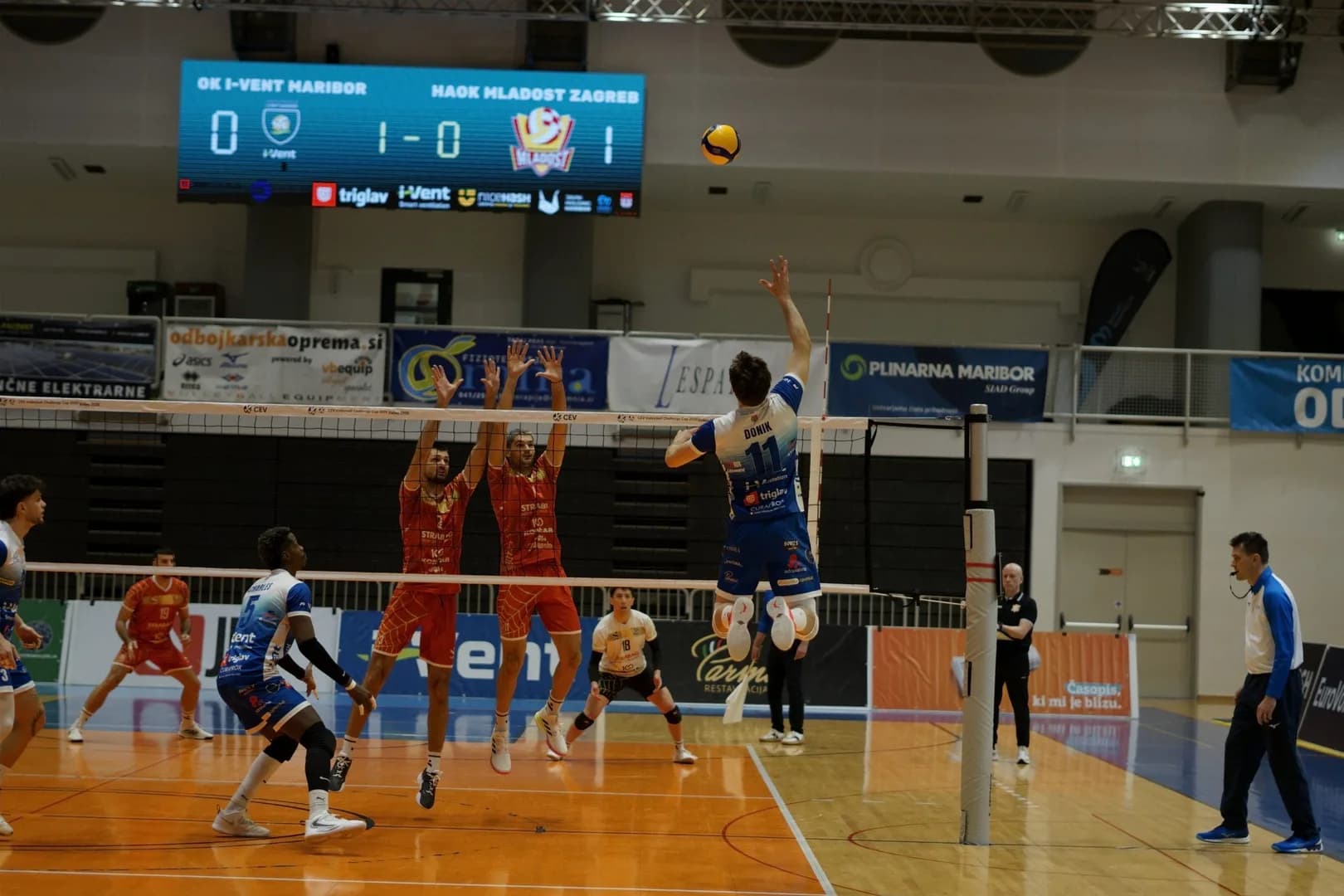 HAOK Mladost Cruises Past i-Vent Maribor