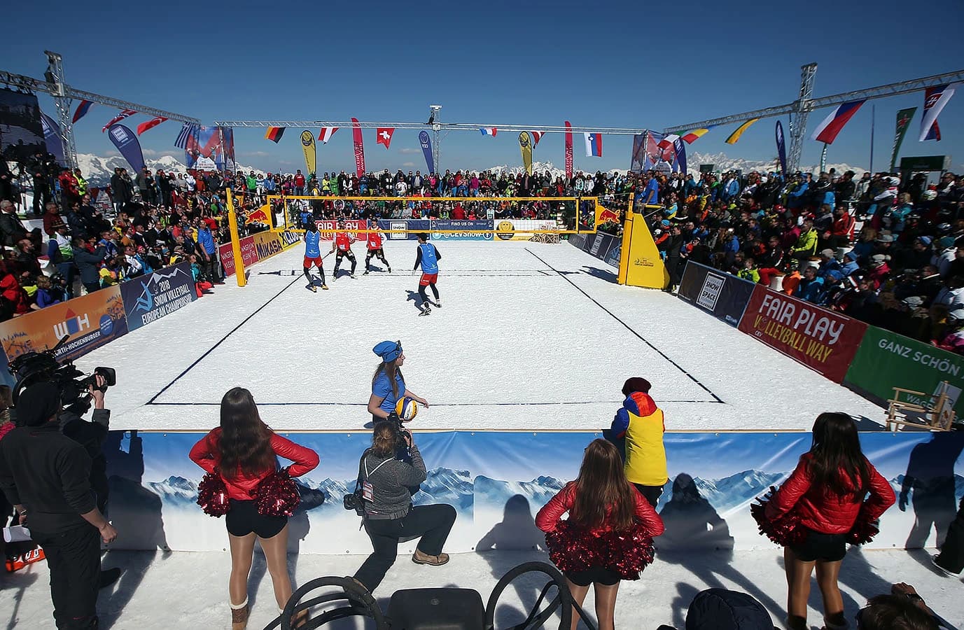 Wagrain to host first international Snow Volleyball events since pandemic outbreak
