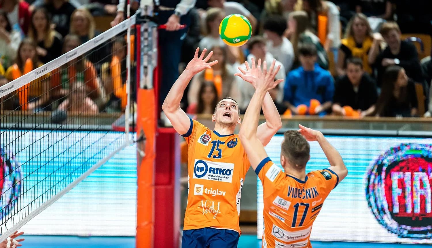 ACH Volley Ljubljana throw away two-set lead against Berlin Recycling Volleys