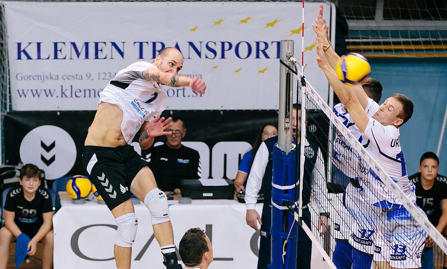 MEVZA leaders Calcit Volley leave no chance to rookies OK Maribor