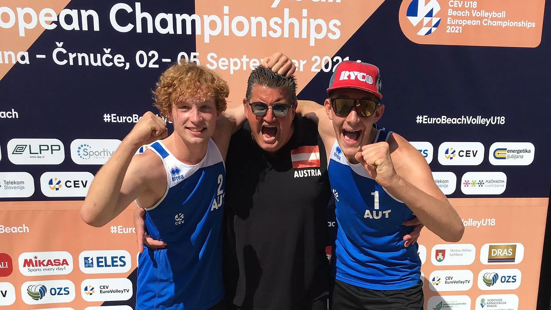 Last day of U18 EuroBeachVolley with two Austrian teams in the Semifinals
